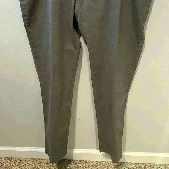 Calvin Klein NWT Gray Slim Fit Flex Waist Stretch 5 Pocket Denim Mens Jean 38W - Picture 5 of 15